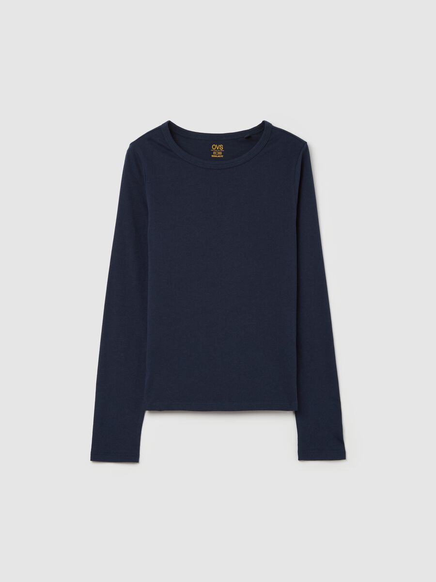 Long-sleeved T-shirt in cotton_4