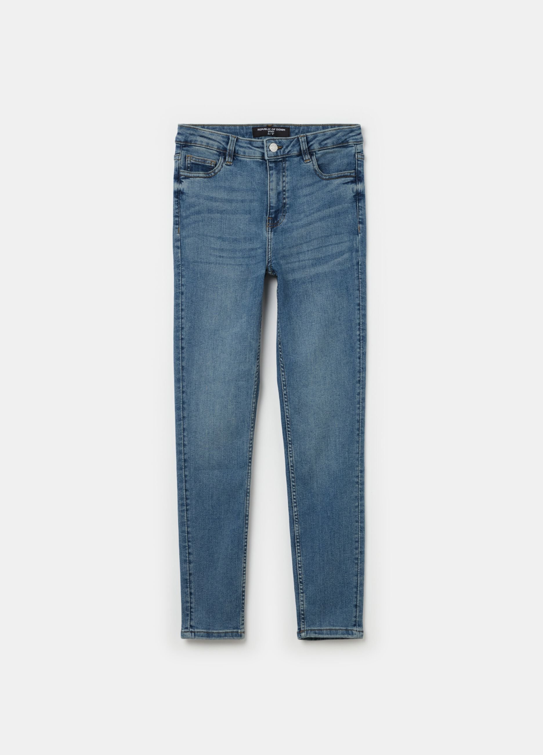 Skinny-fit jeans with five pockets