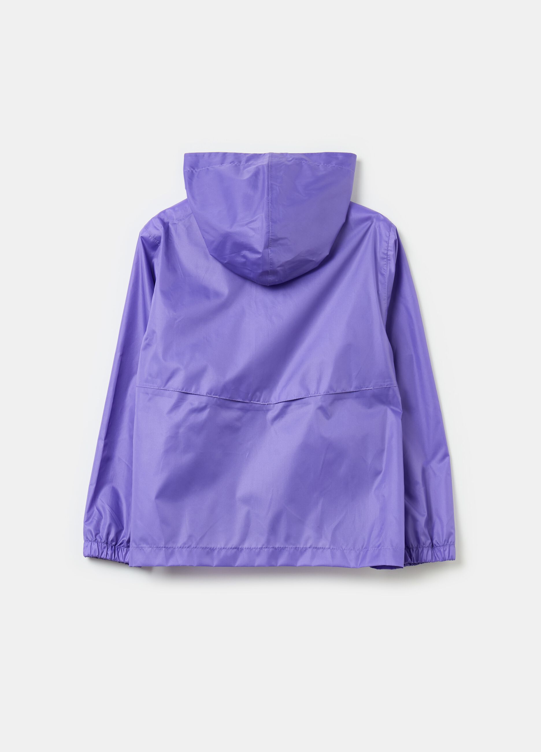 Waterproof jacket with hood