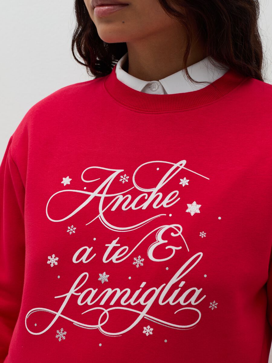 Christmas sweatshirt with round neck_3