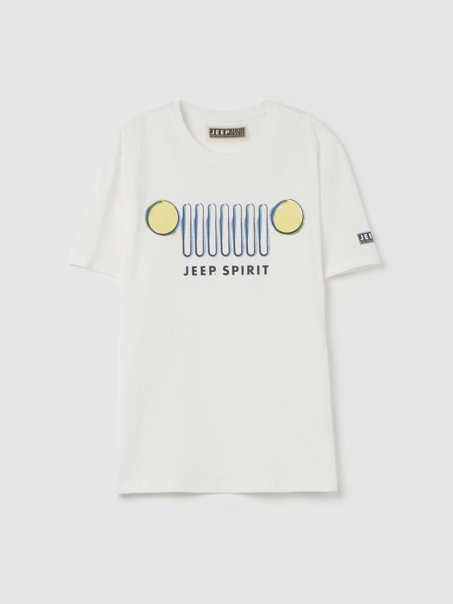 T-shirt in cotone stampa Jeep Spirit_4