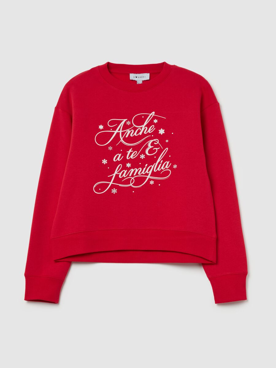 Christmas sweatshirt with round neck_4