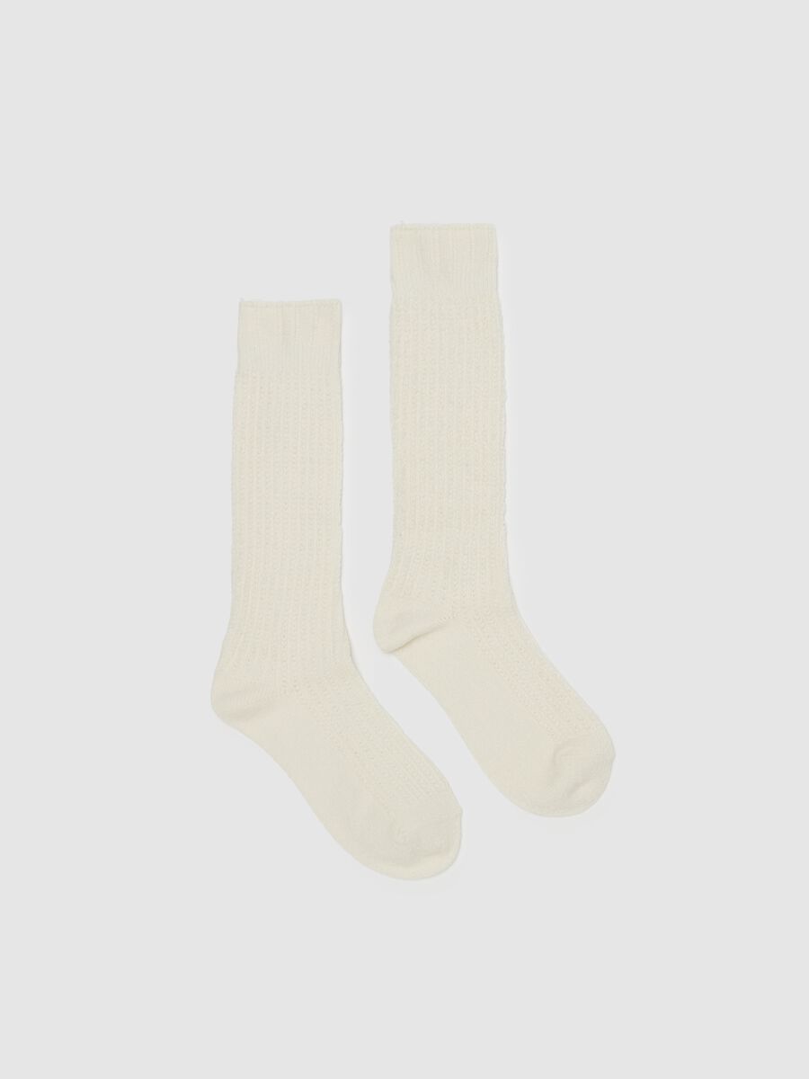 Long knit socks_0