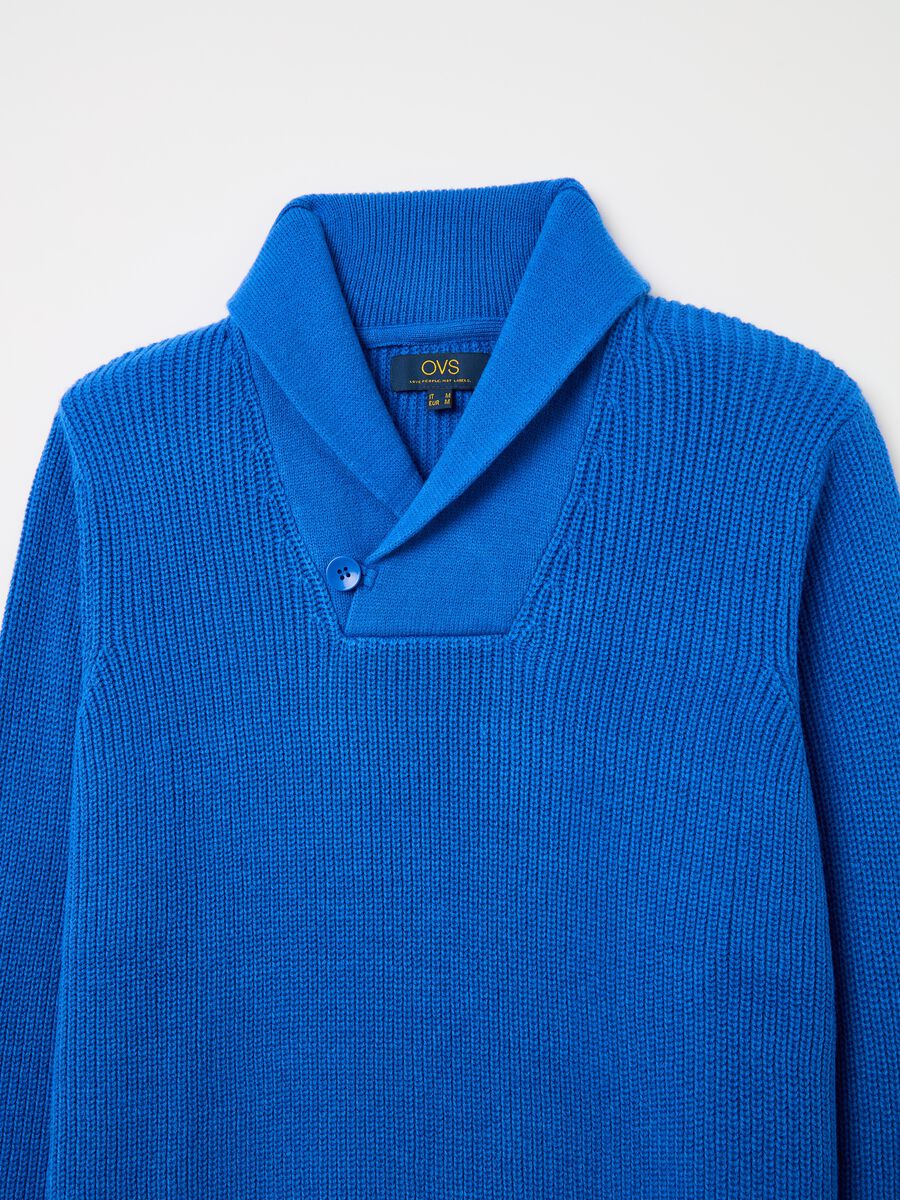 Pullover with shawl neck_5