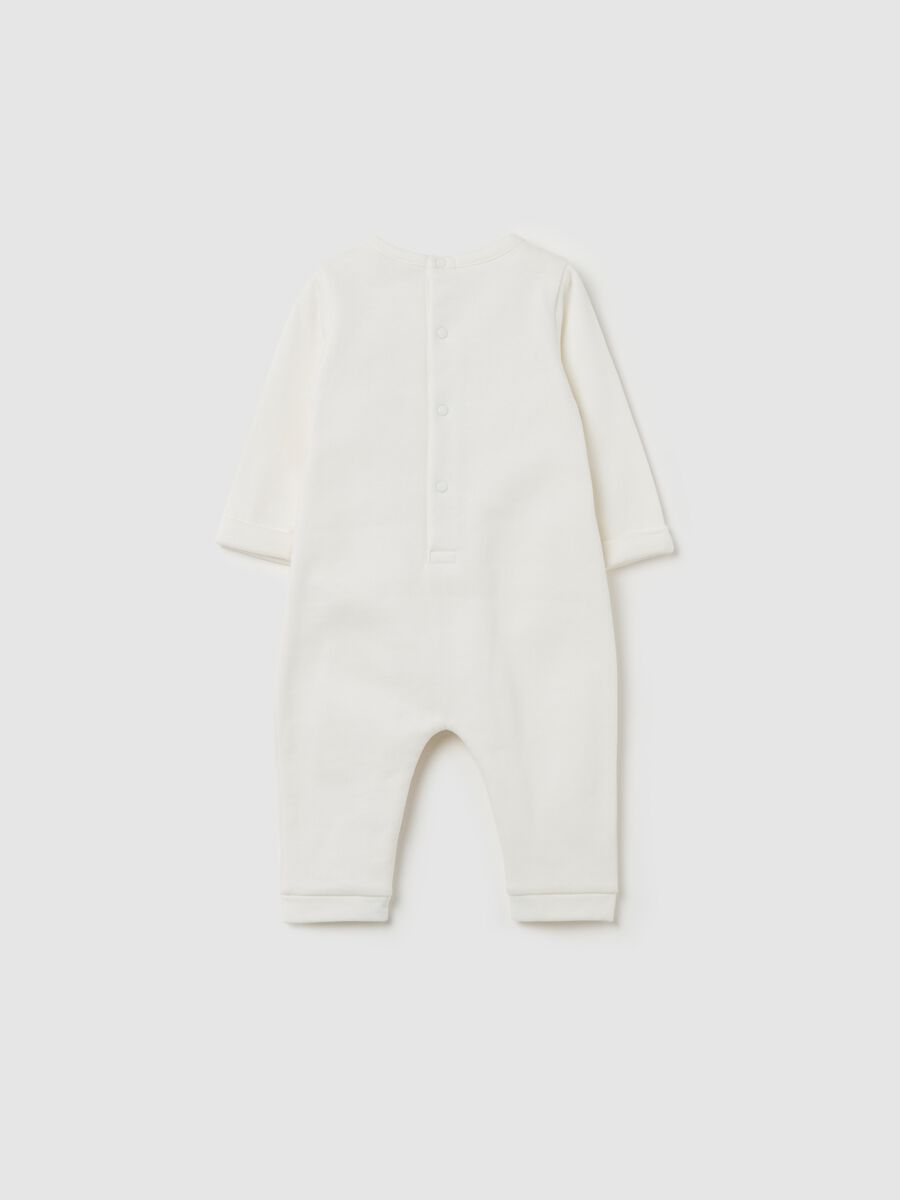 Organic cotton onesie with print_1