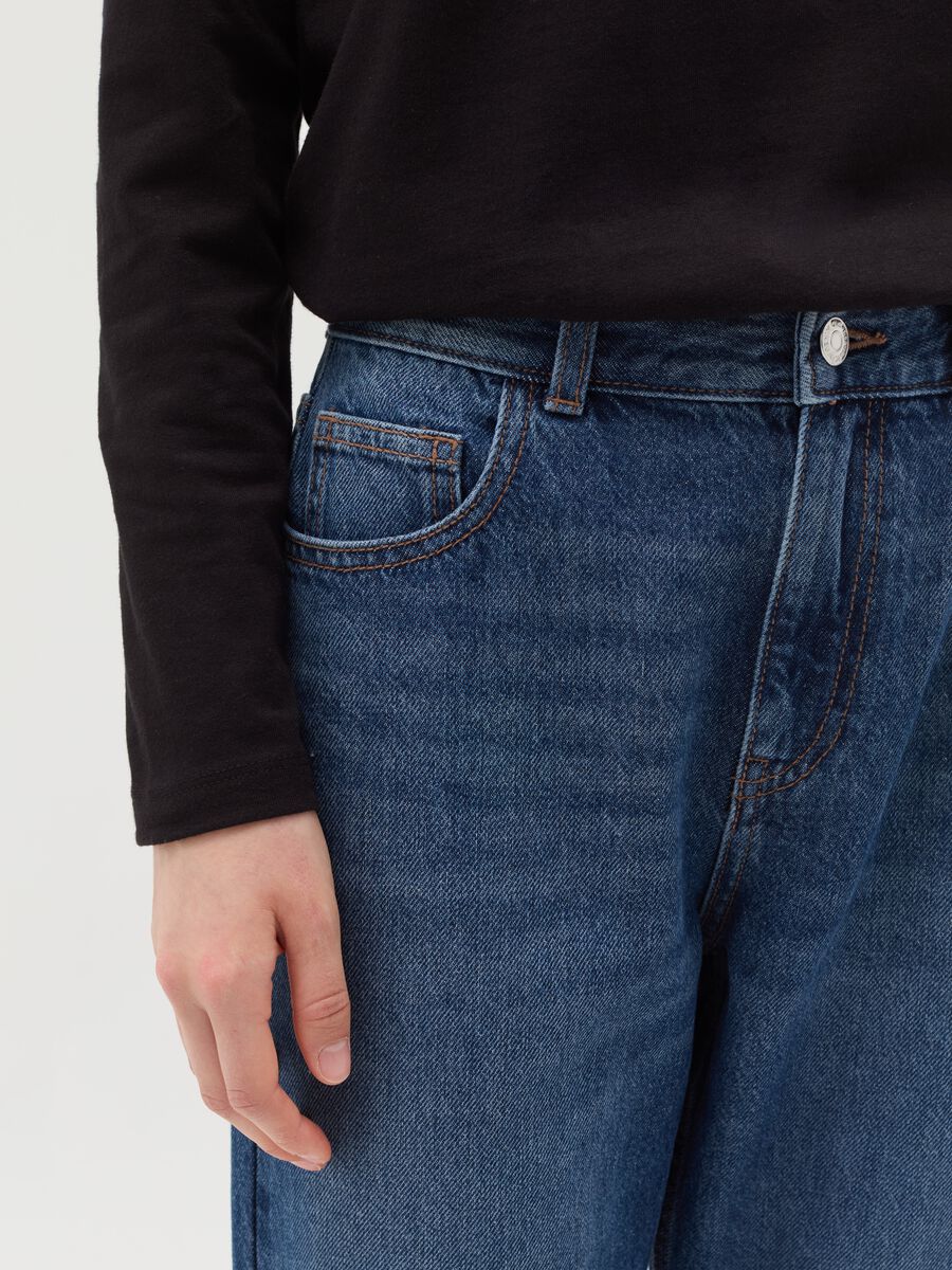 Five-pocket,straight-fit jeans_3