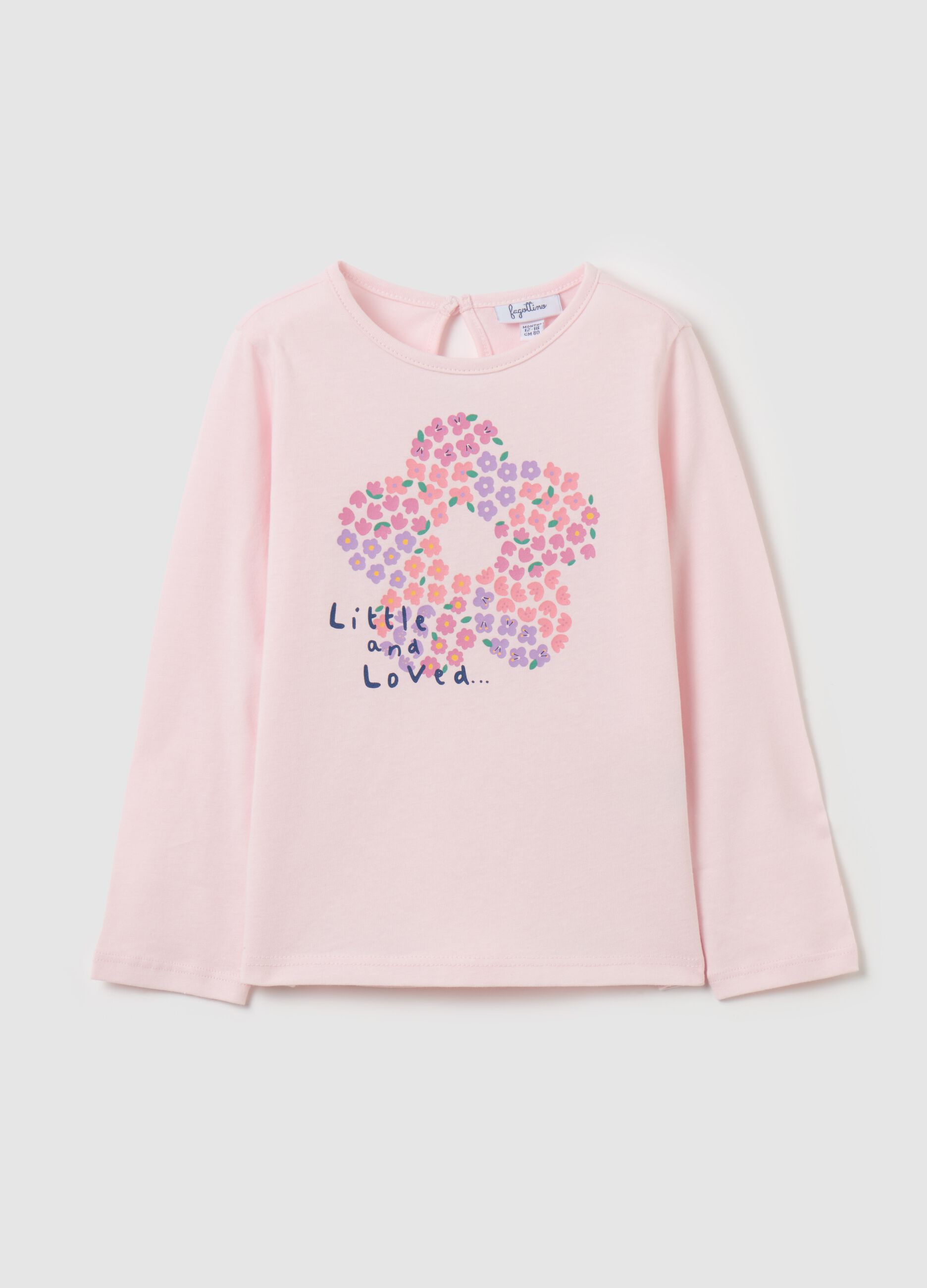 Long-sleeved T-shirt with print