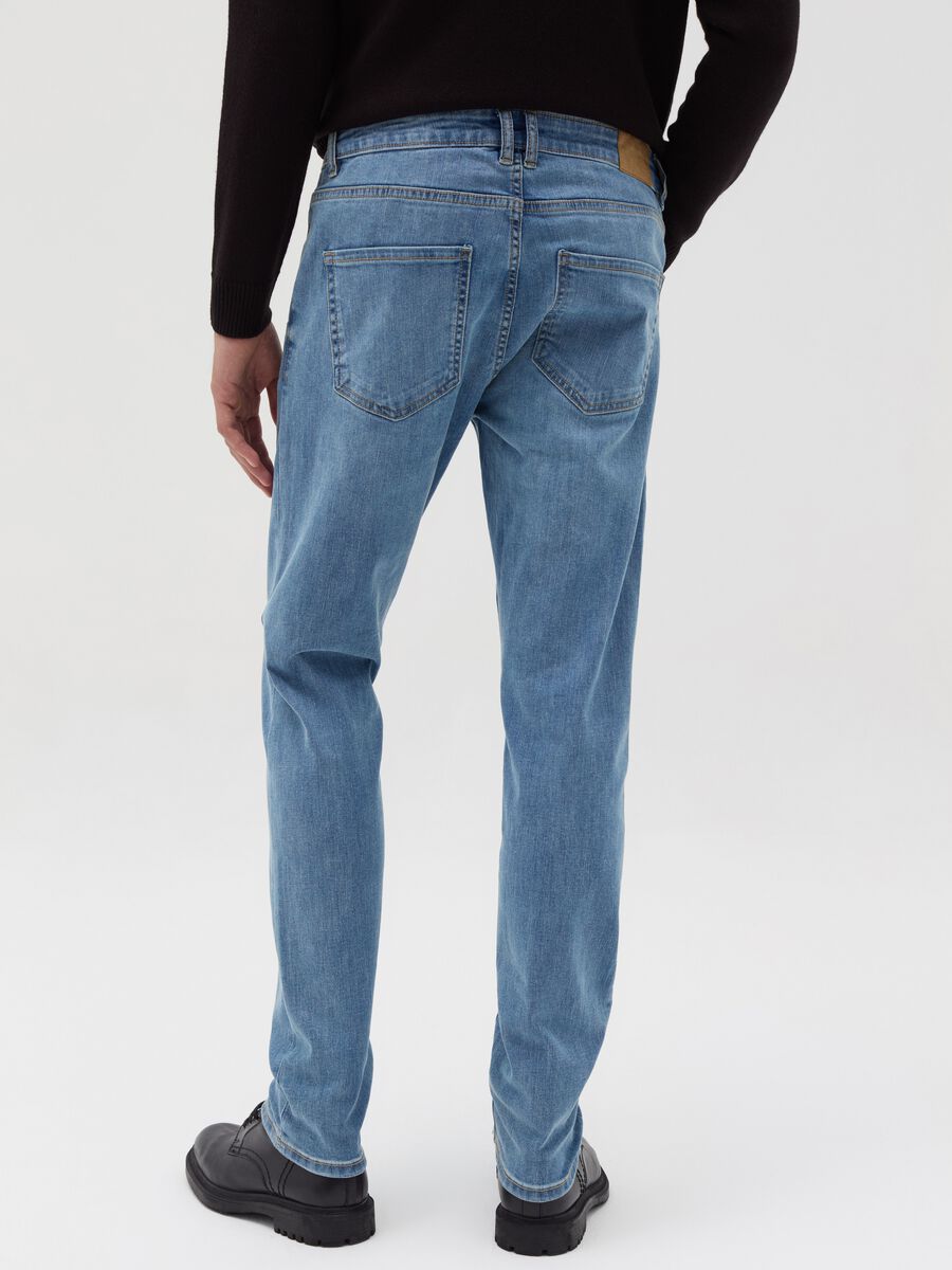 Skinny-fit stretch jeans with five pockets_3