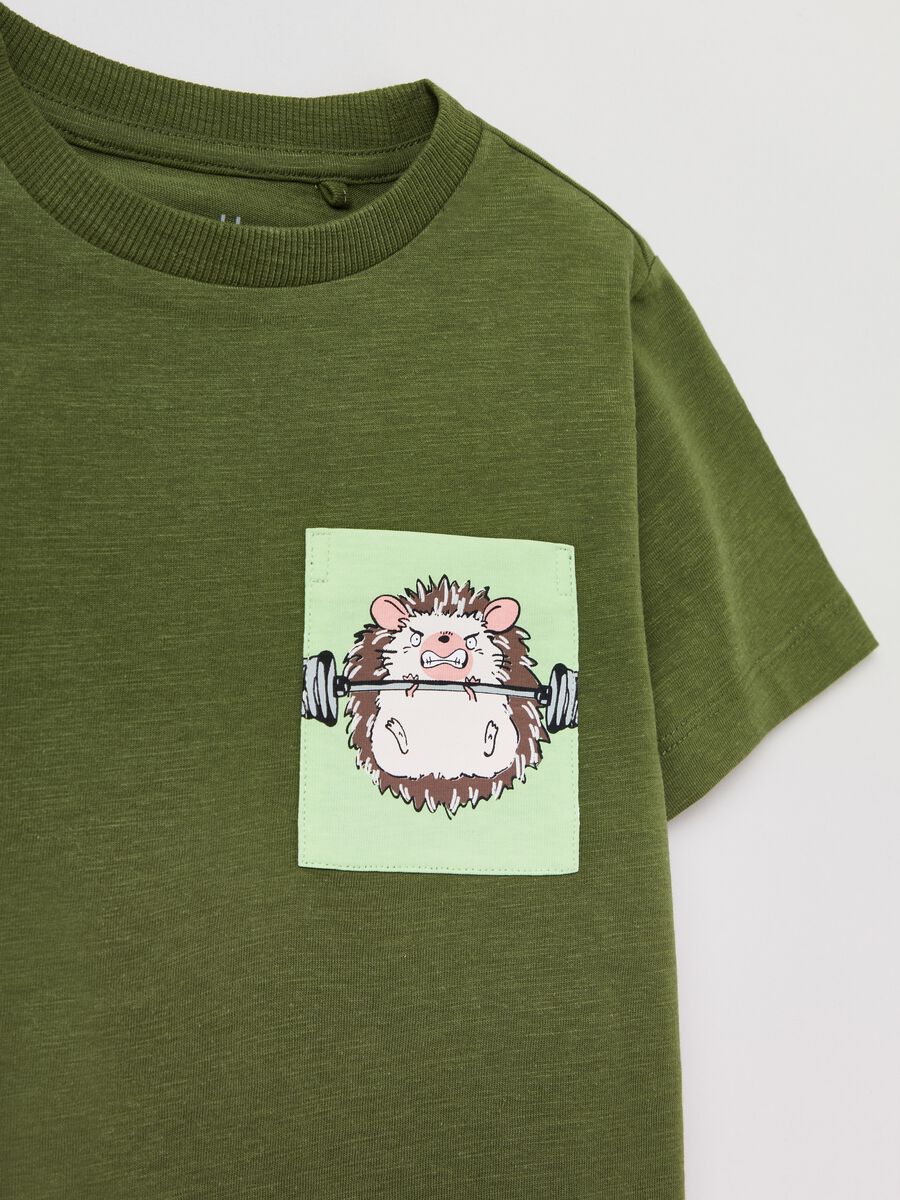Cotton T-shirt with Grand&Hills print_2
