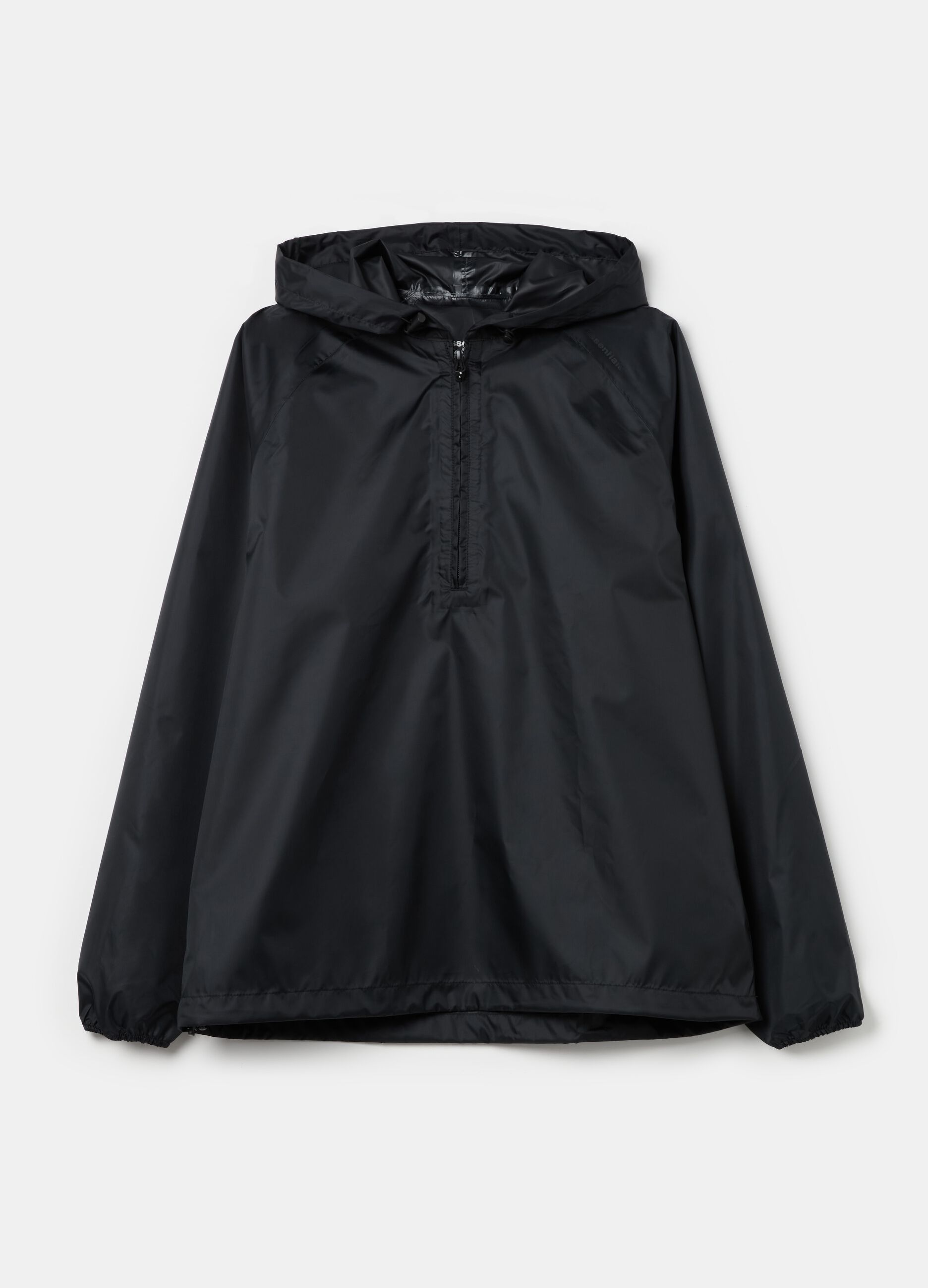 Half-zip waterproof jacket