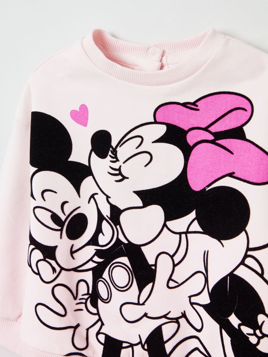 Fleece jogging set with Minnie Mouse print_2