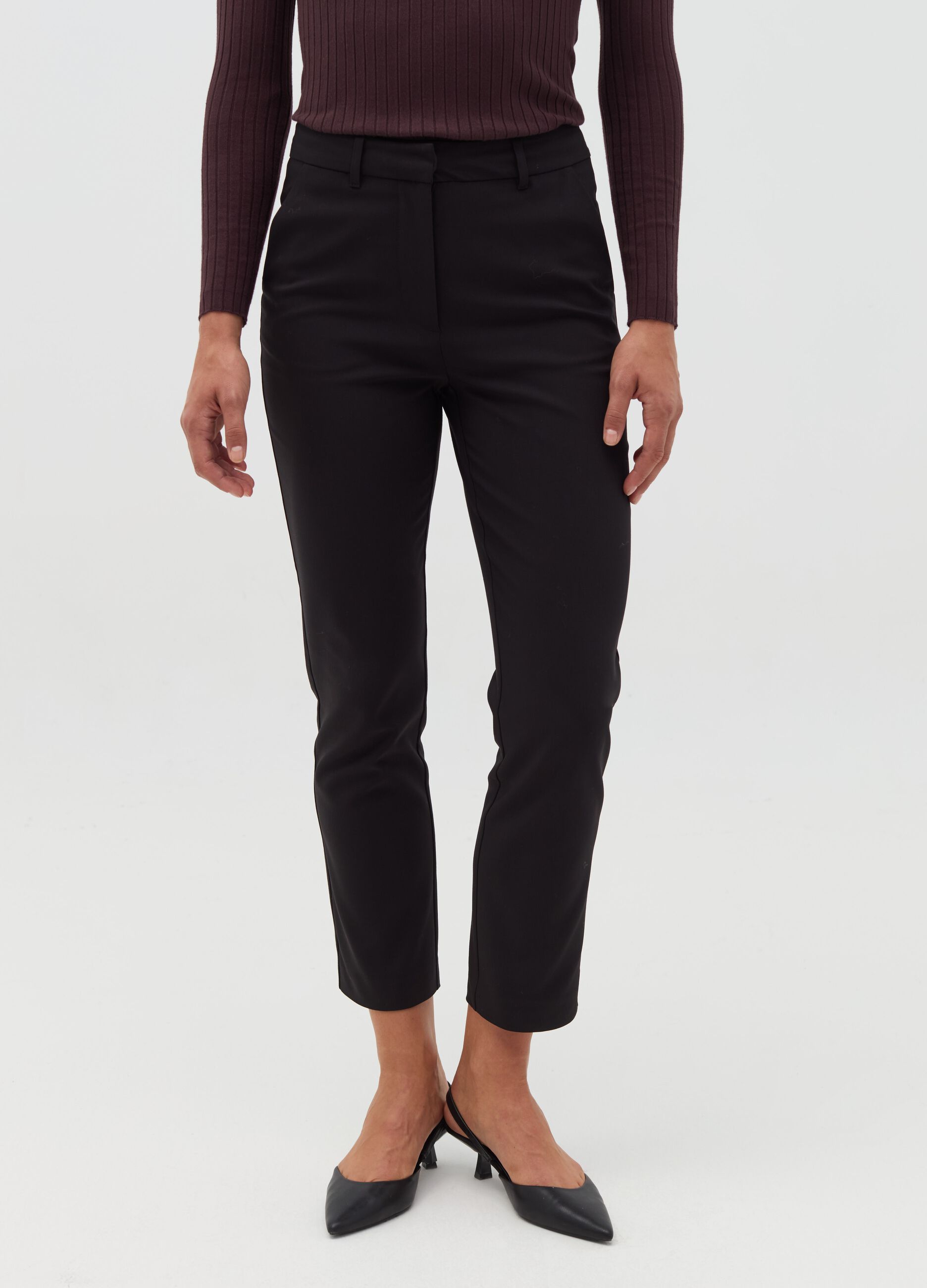 Stretch chino trousers