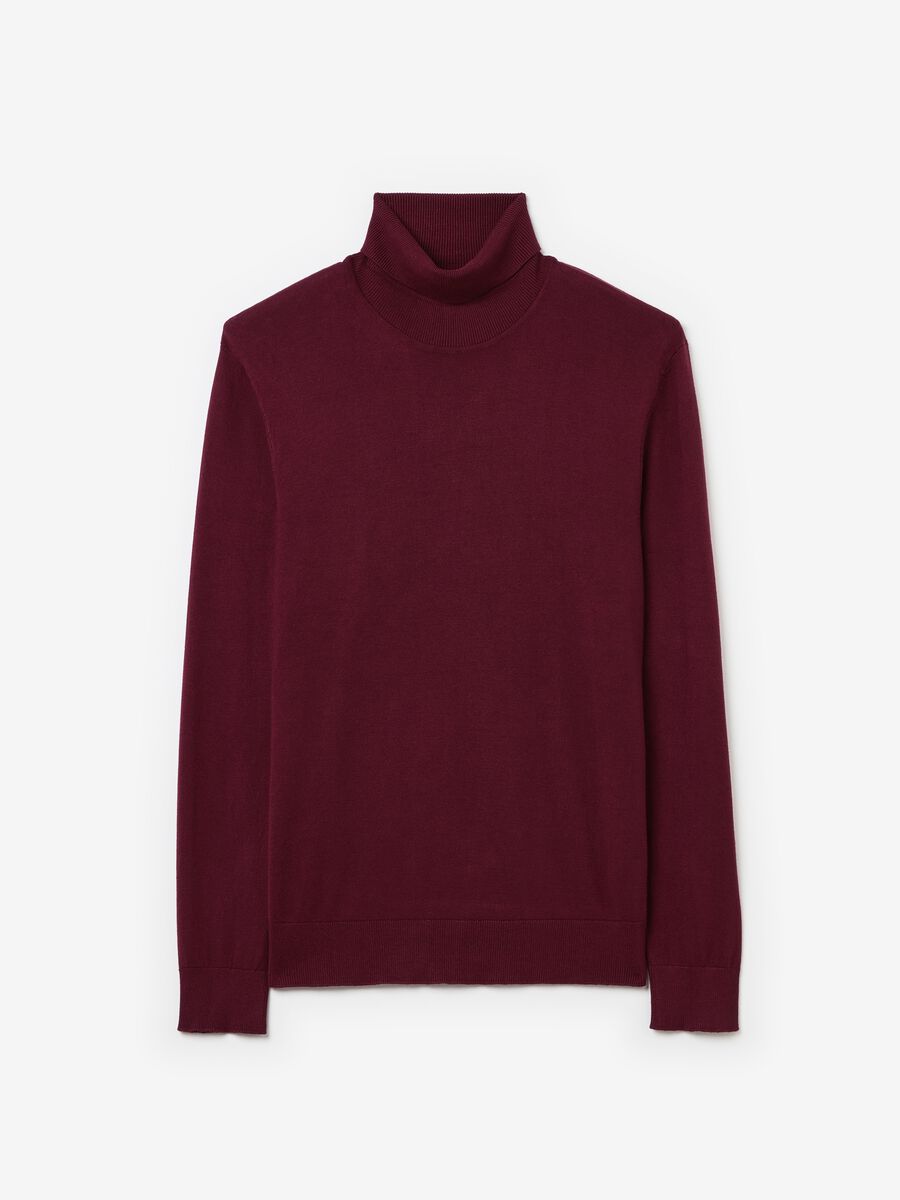 Pullover with high neck_4