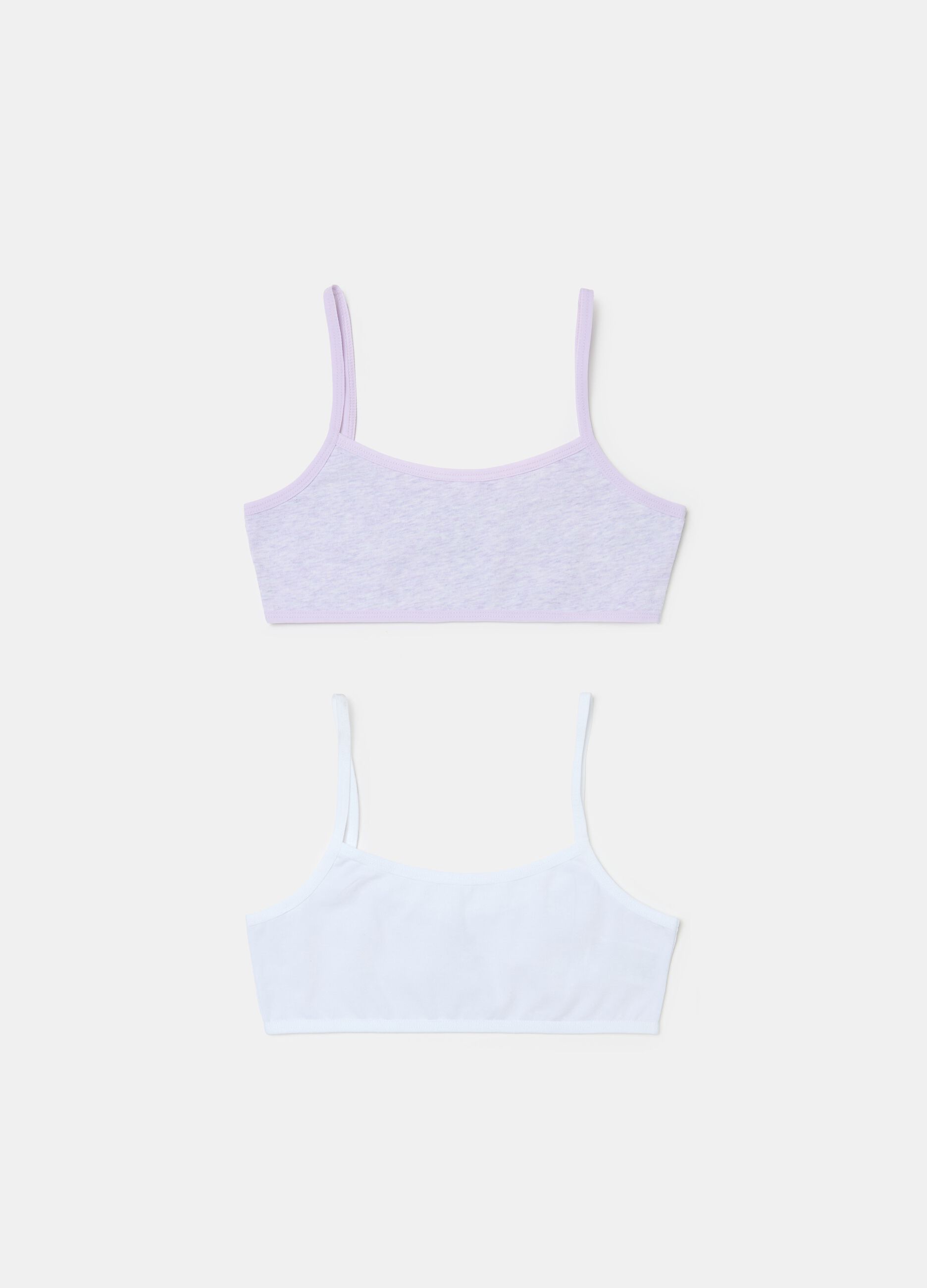 Two-pack organic cotton under tops