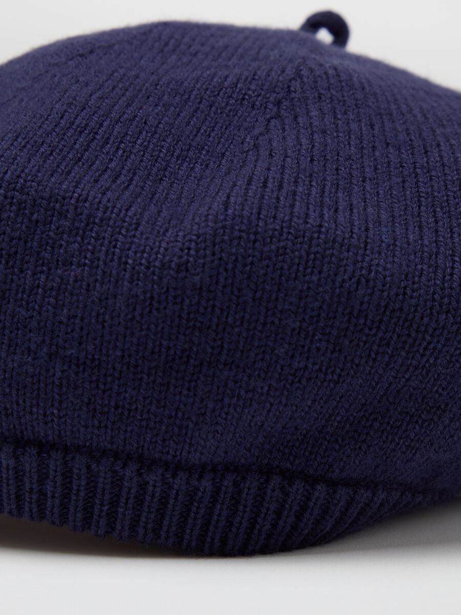 French beret in wool_2