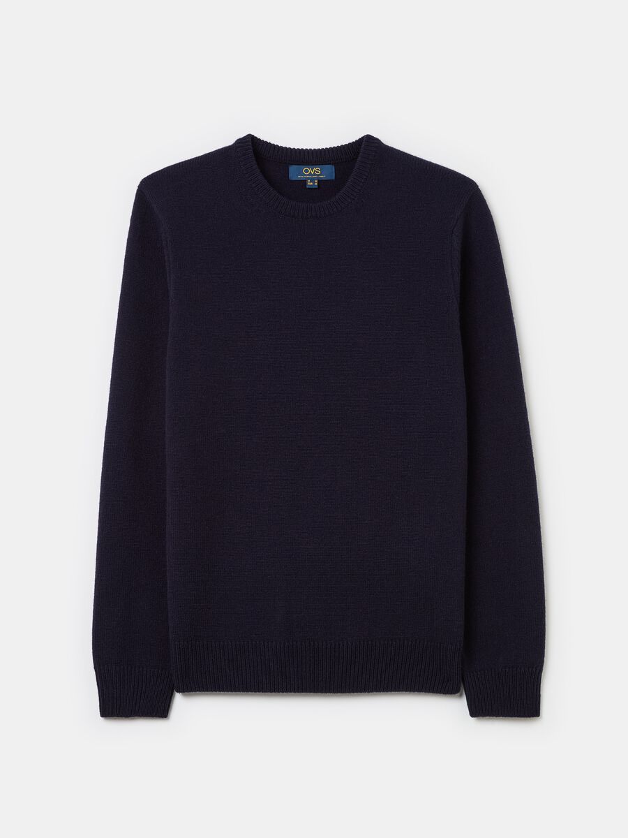 Round neck pullover_4