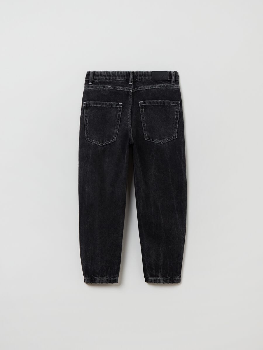 Cropped-fit jeans with five pockets_1