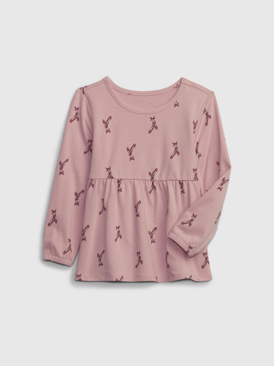 Long-sleeved T-shirt with print_0