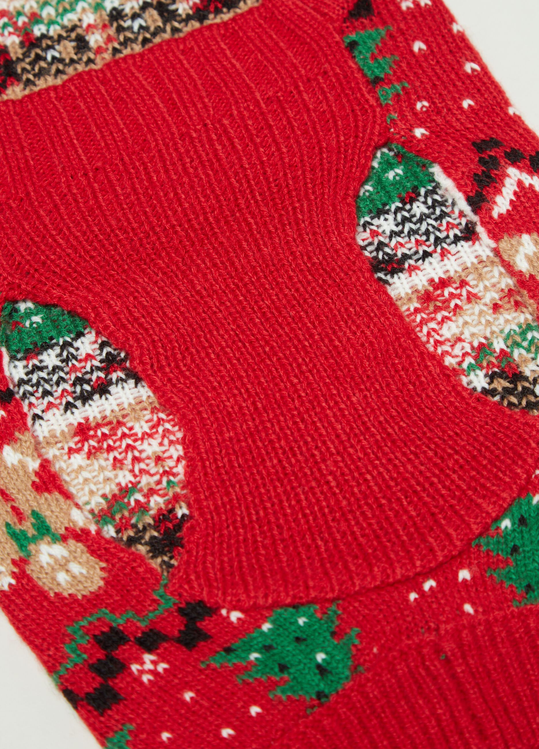 Christmas Jumper per cani con disegno natalizio