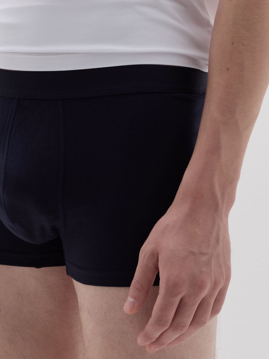 Three-pack boxer shorts with external elastic_3