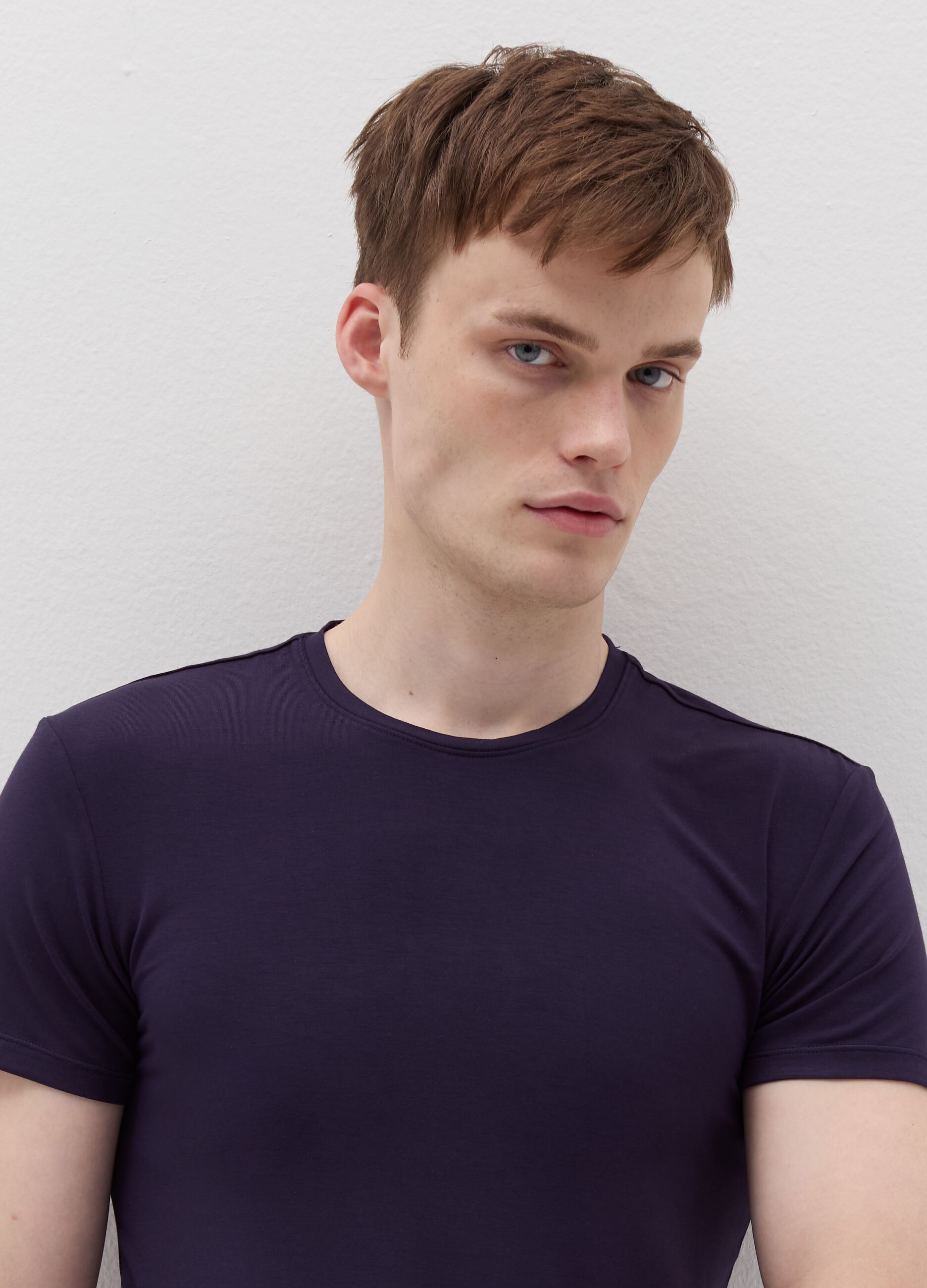 Stretch modal undershirt