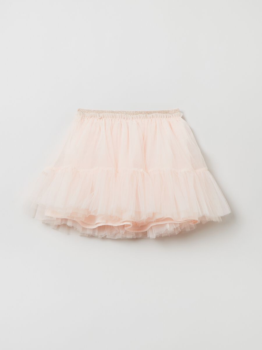 Wide skirt in tulle_1
