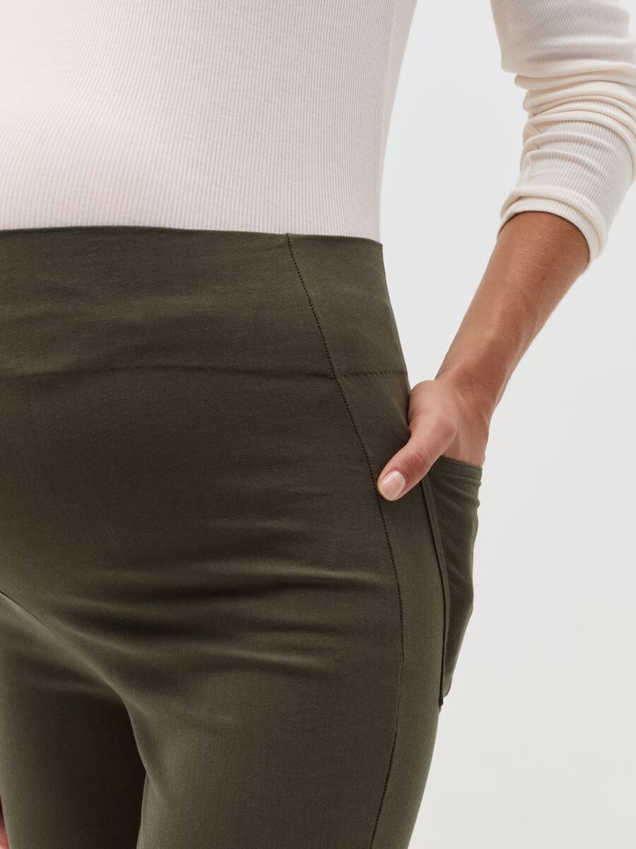 Stretch maternity trousers_1