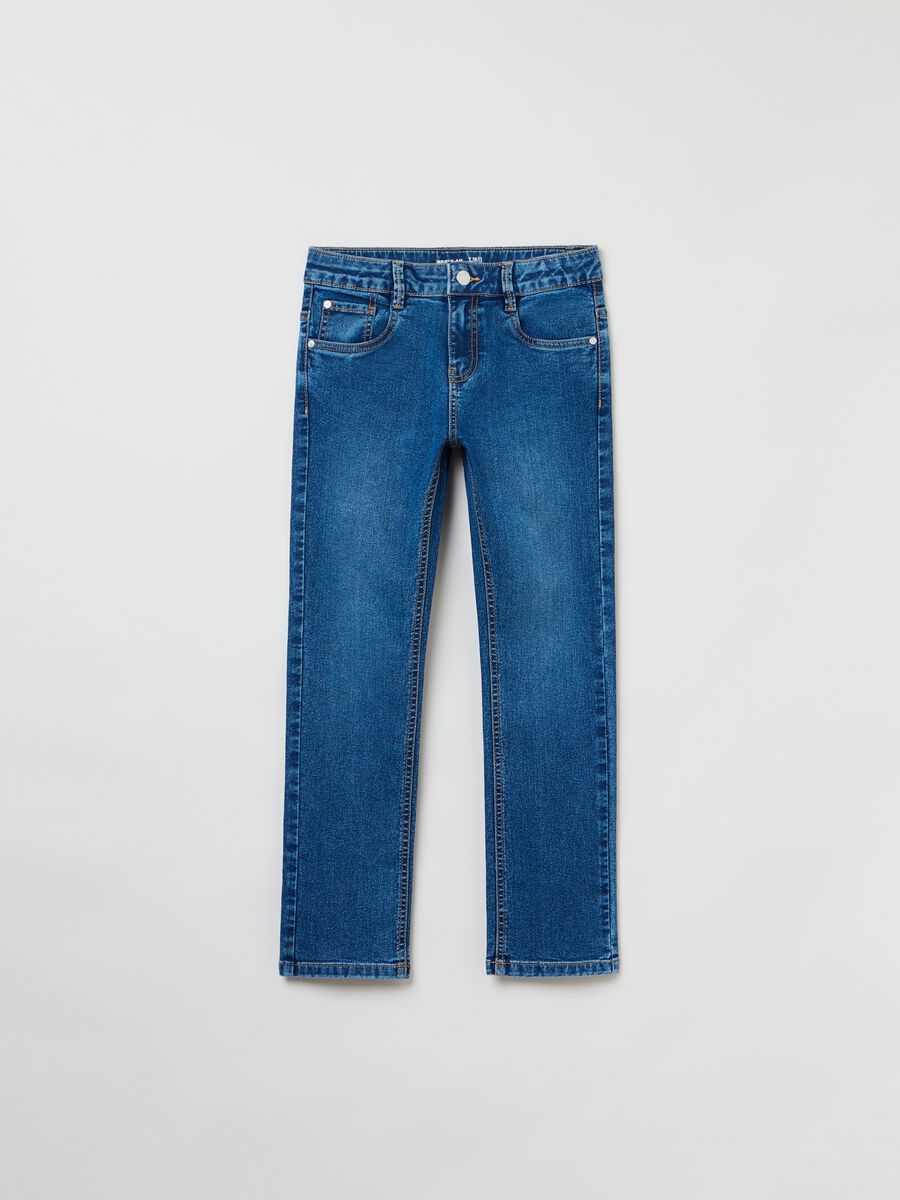Regular-fit stretch jeans_0