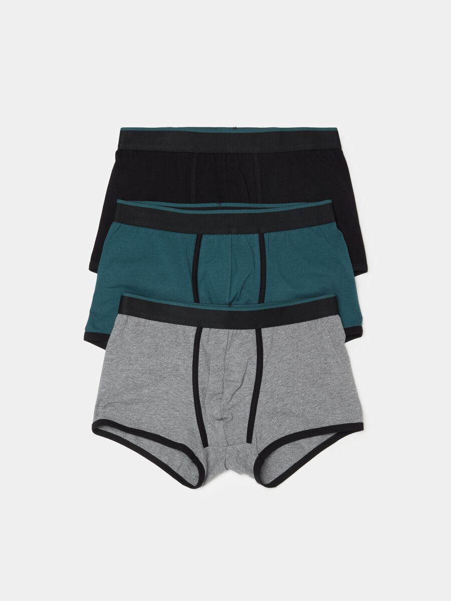 Three-pack boxer shorts with contrasting piping_5