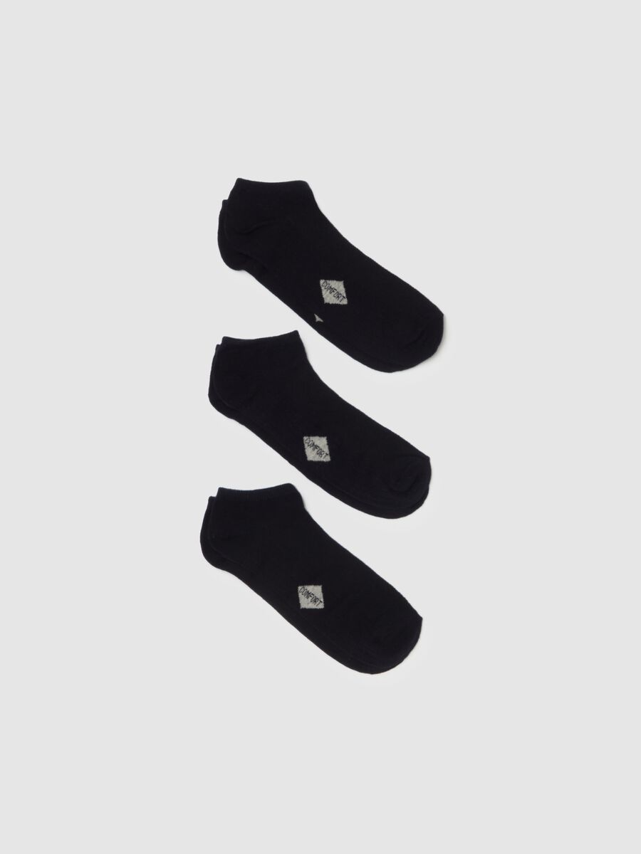 Three-pair pack stretch sneaker liners_0