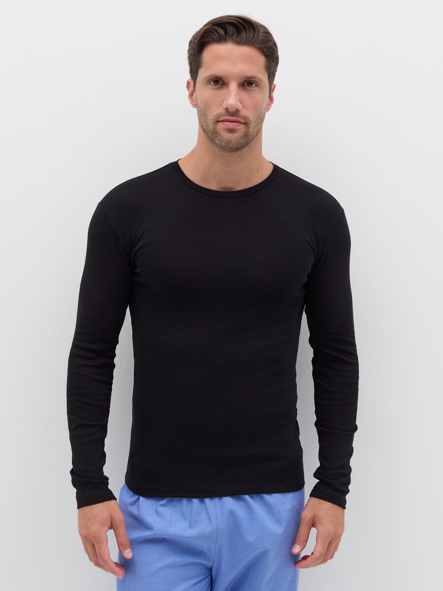 Two-pack undershirts with long sleeves_1