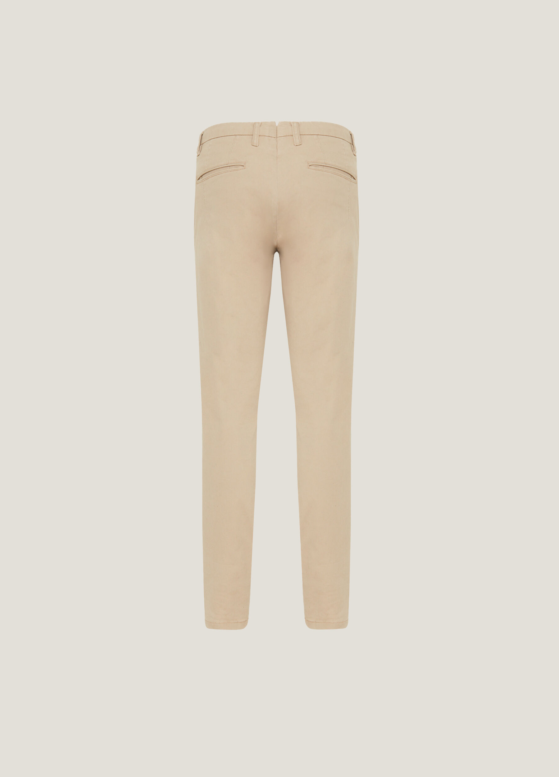 Pantaloni chino in cotone stretch