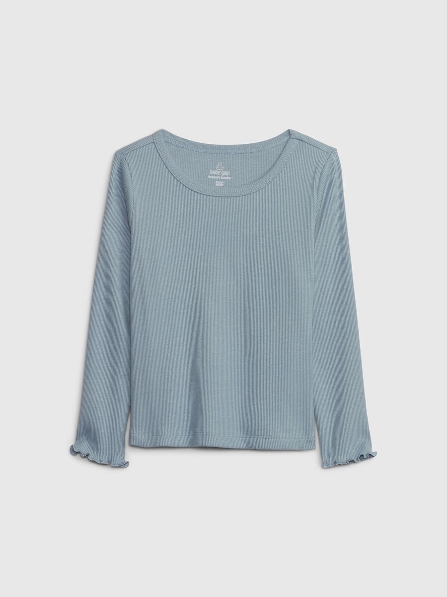 Long-sleeved T-shirt in organic cotton_0