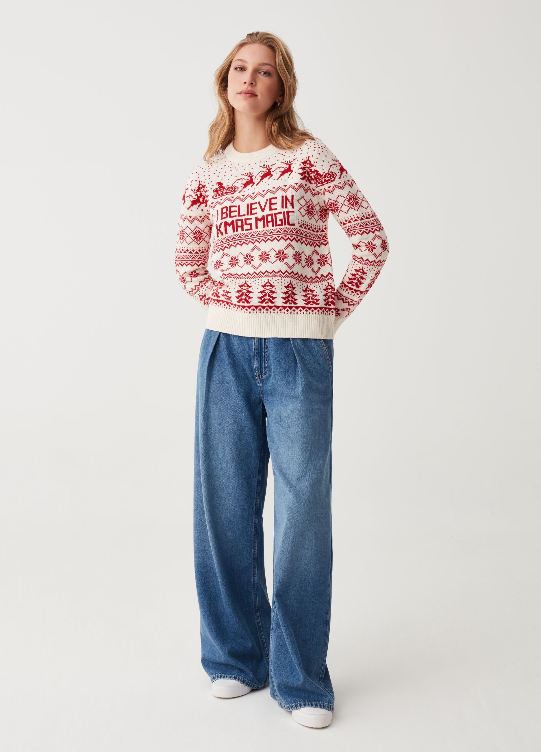 Christmas Jumper with Christmas design