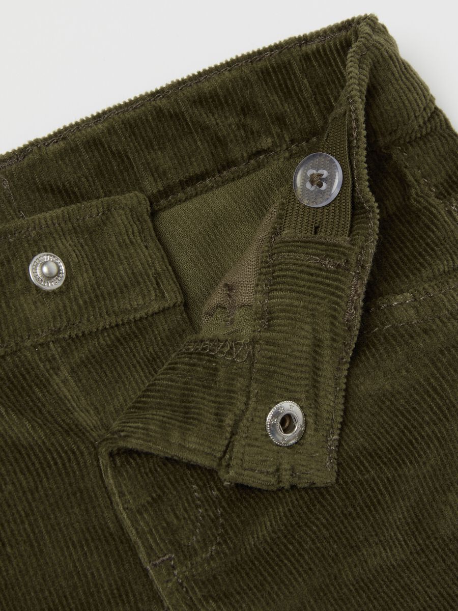 Five-pocket corduroy trousers_2