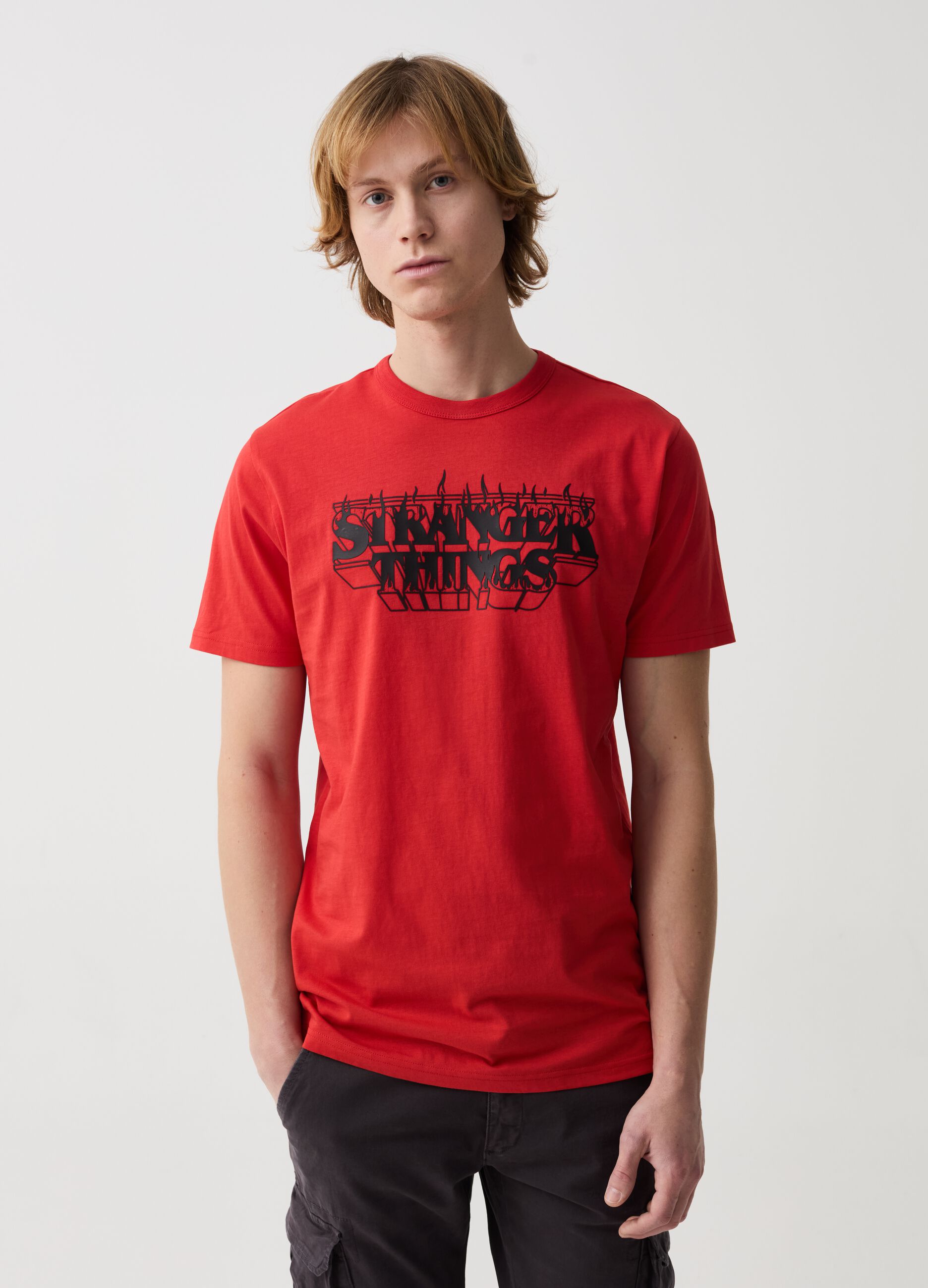 Ovs T-shirt con stampa Stranger Things