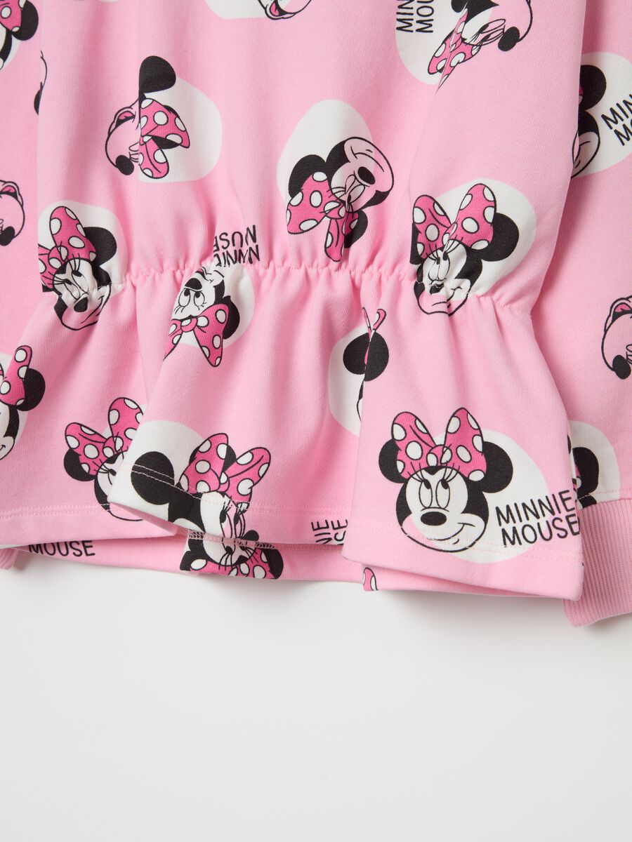 Jogging set con stampa Minnie e pois_2