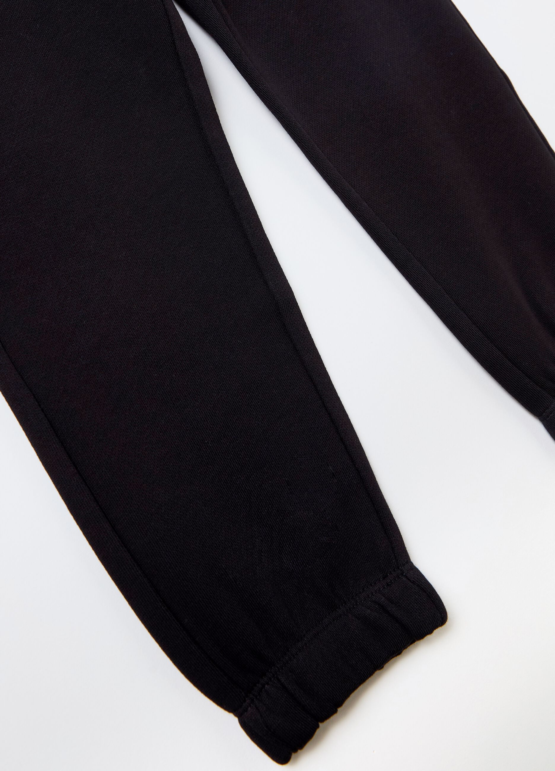 Essential joggers in cotton with drawstring