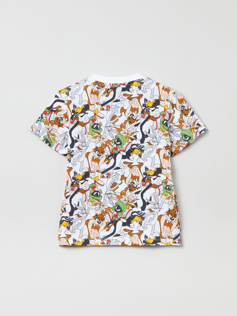 T-shirt with Looney Tunes characters print_1