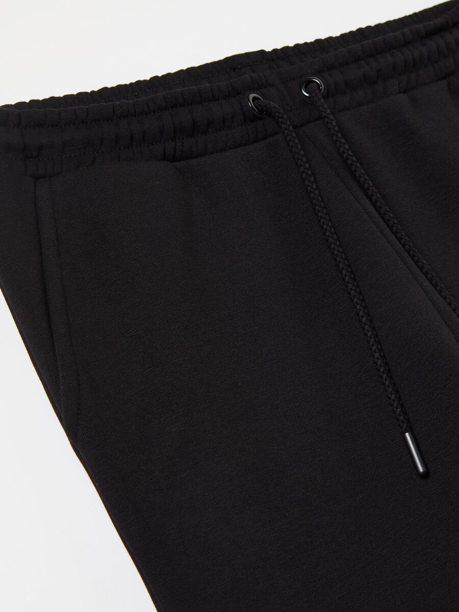 Essential joggers in fleece with drawstring_5