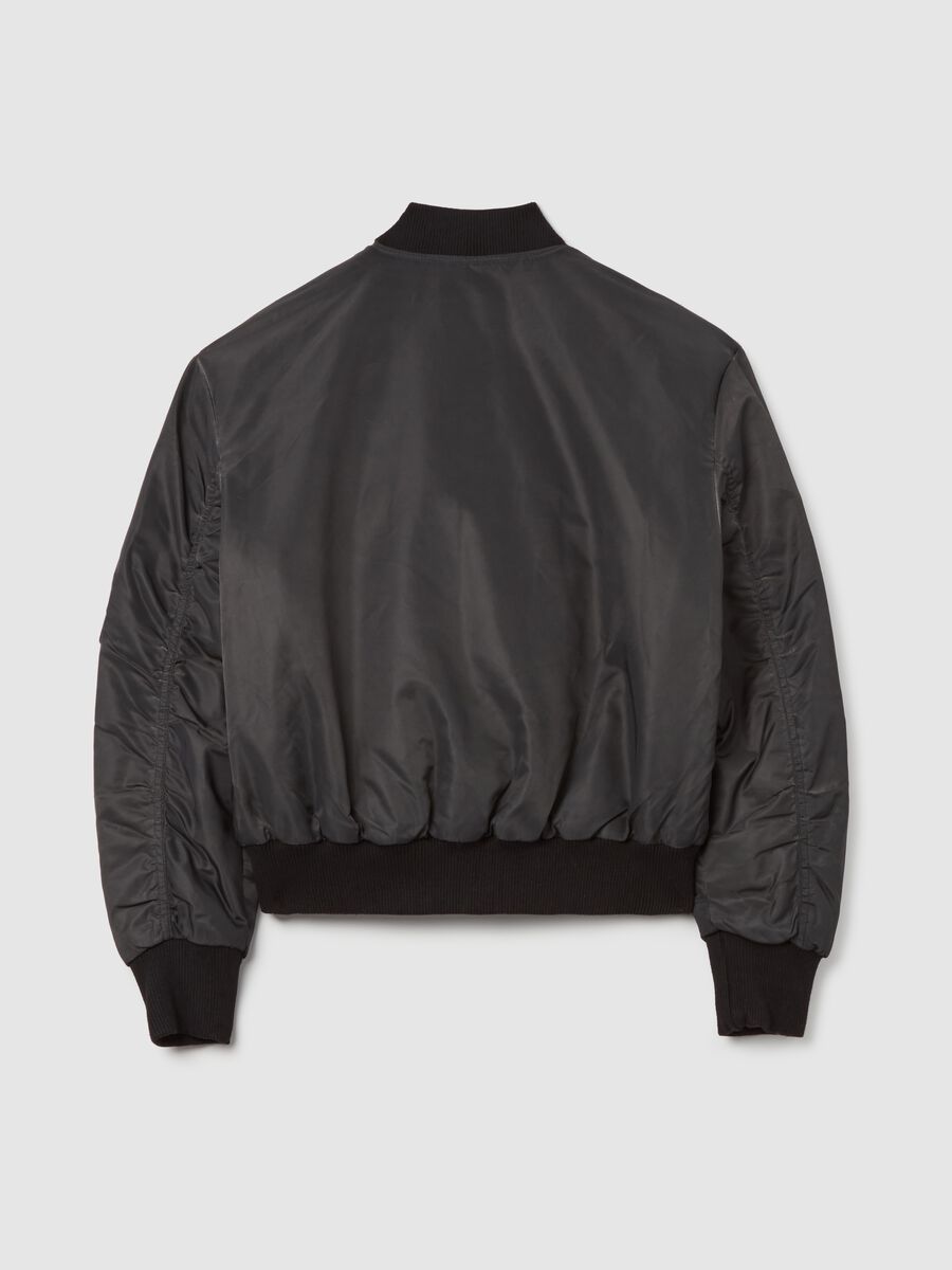 Bomber Jacket VIntage Black_6