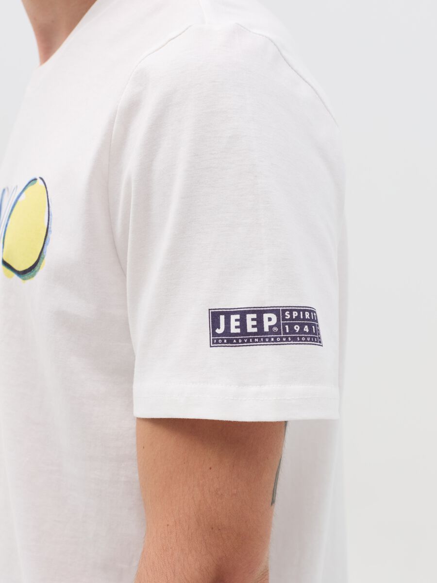 T-shirt in cotone stampa Jeep Spirit_3