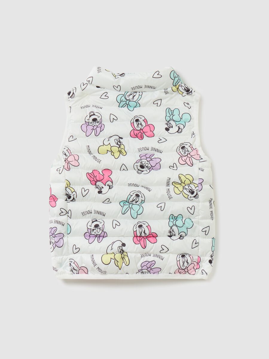 Gilet imbottito con stampa Minnie_1