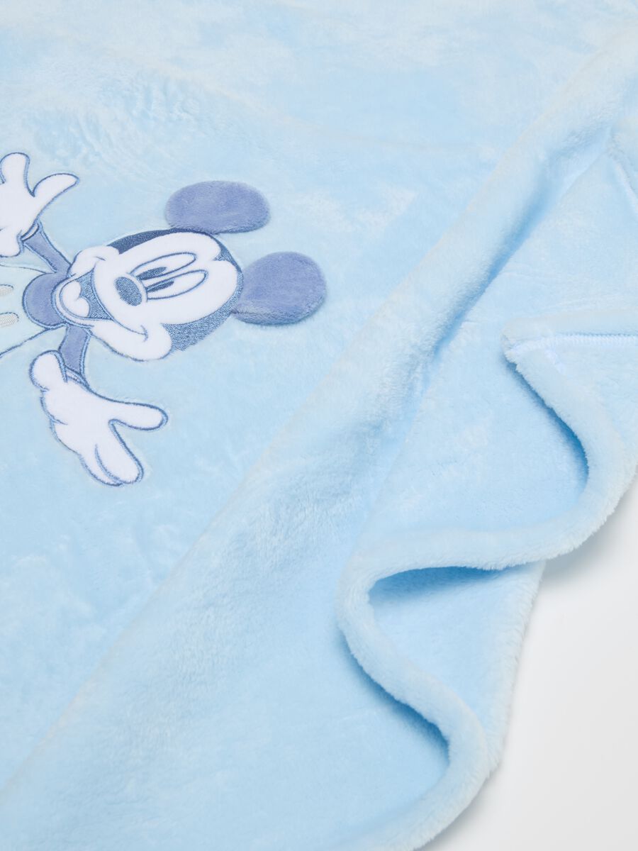 Coperta con stampa e ricamo Topolino_2