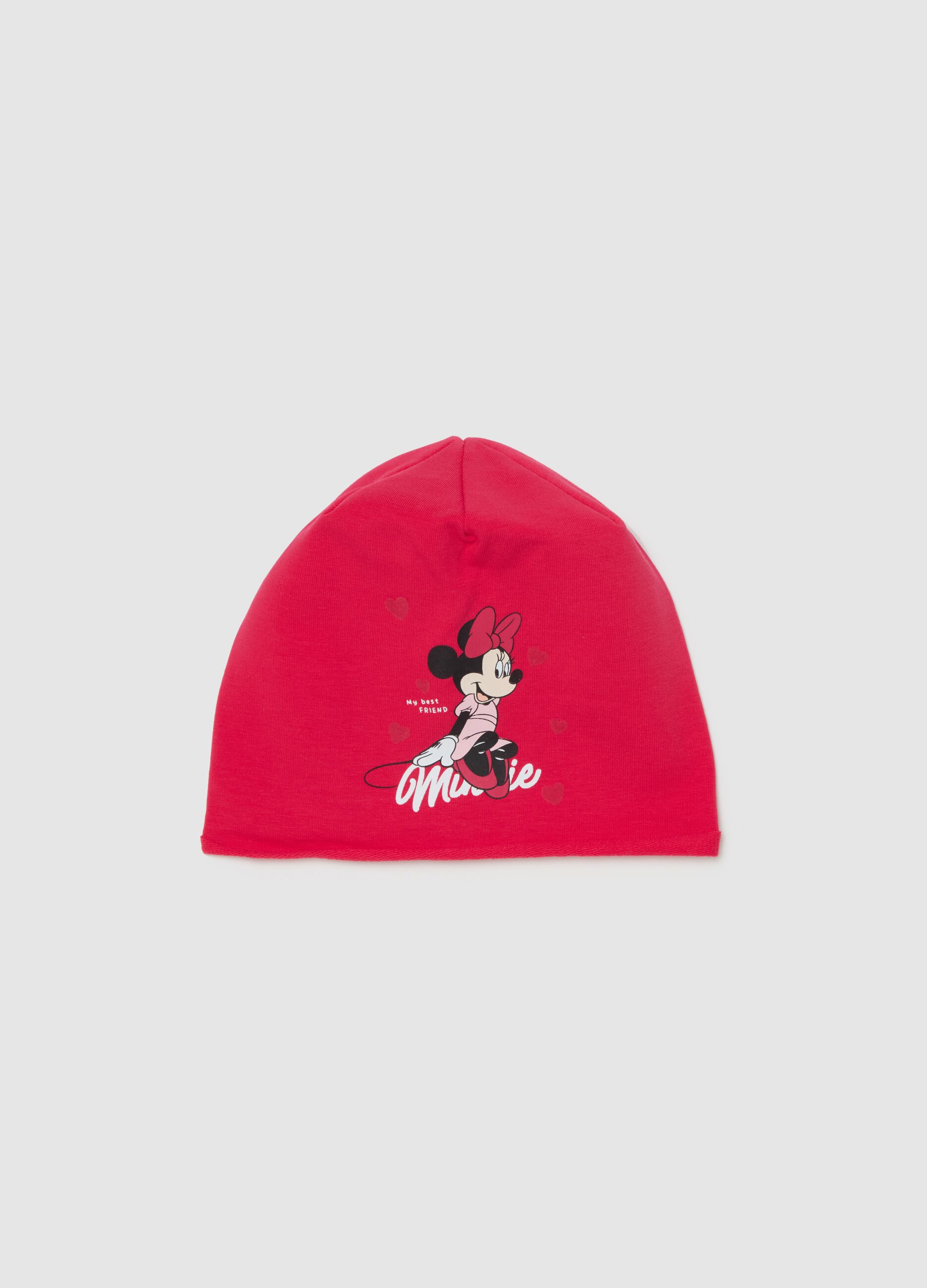 Hat with Disney Baby Minnie Mouse print