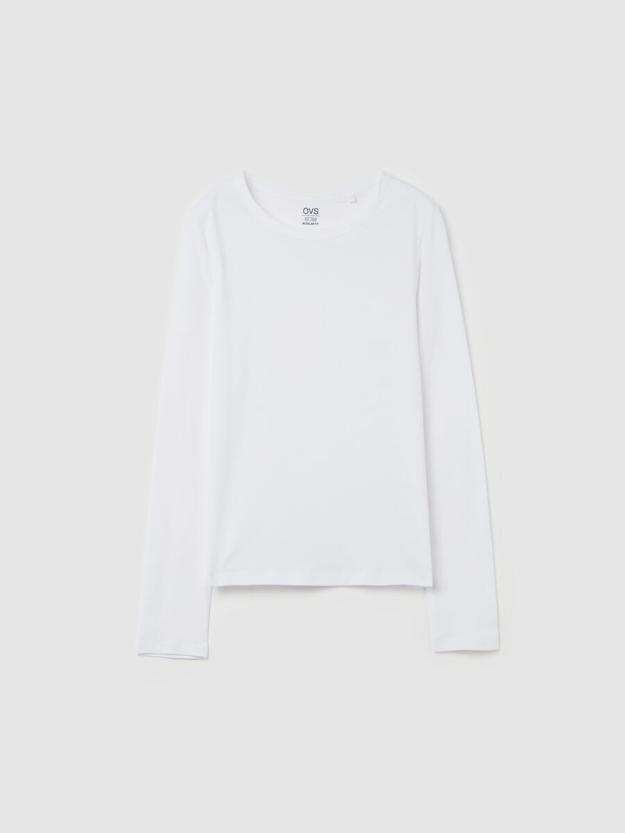 Long-sleeved T-shirt in cotton_4