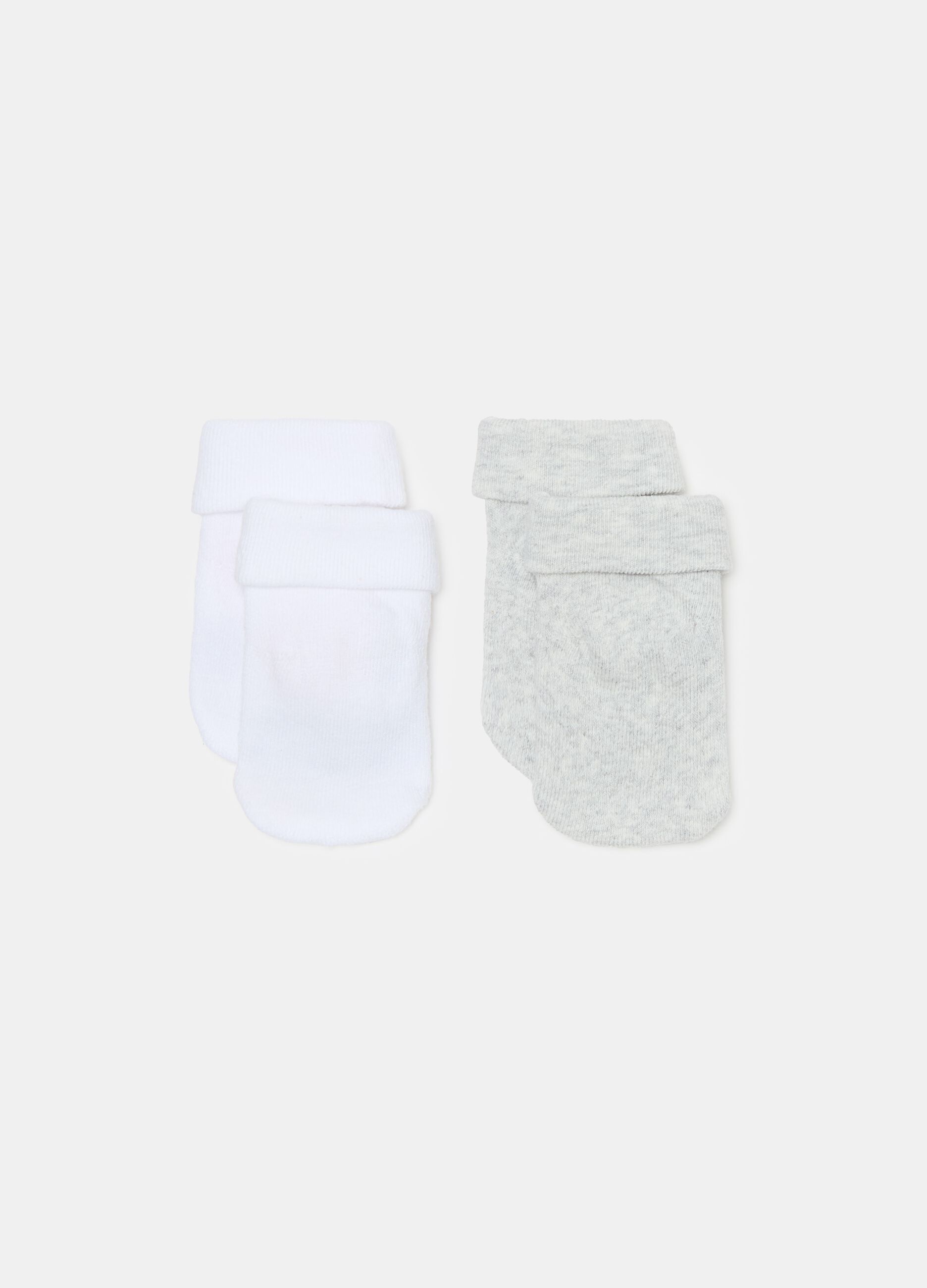 Two-pack I Love Mum and I Love Dad short socks