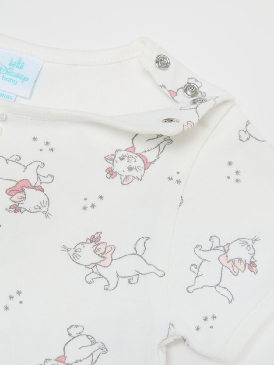 Two-pack bodysuits in organic cotton with Marie print_2