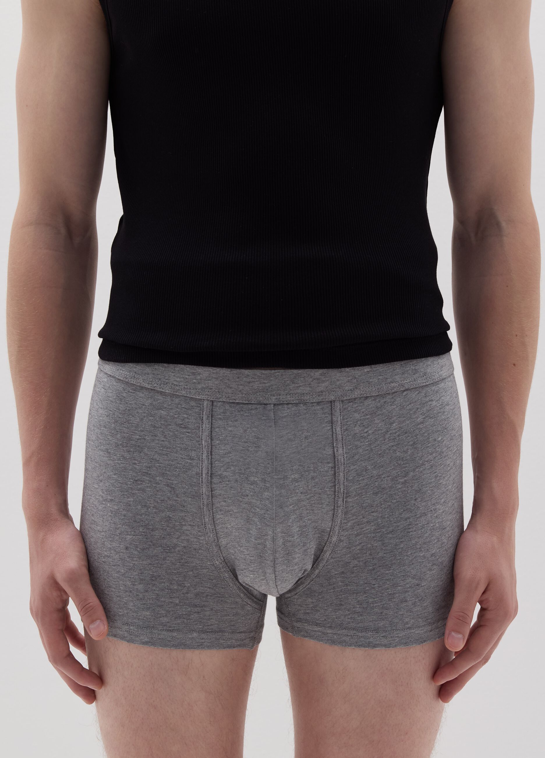 Two-pack boxer shorts in stretch Supima cotton