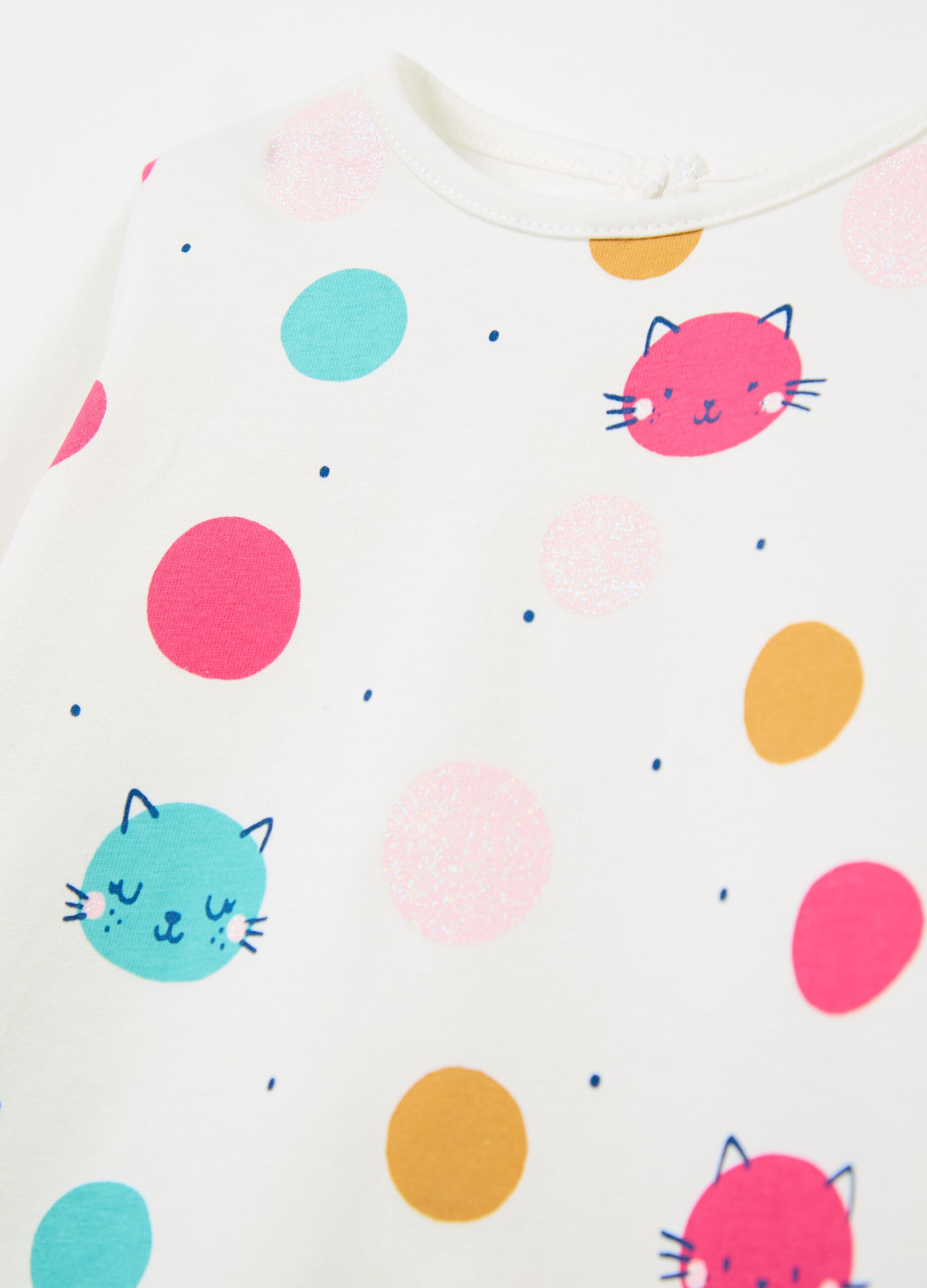 Long-sleeved T-shirt with print